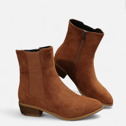 Velour Boutique | Women's Suede Ankle Boots