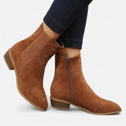 Velour Boutique | Women's Suede Ankle Boots