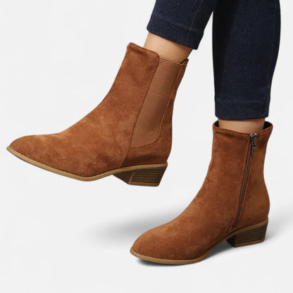 Velour Boutique | Women's Suede Ankle Boots
