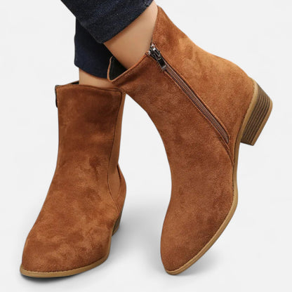 Velour Boutique | Women's Suede Ankle Boots