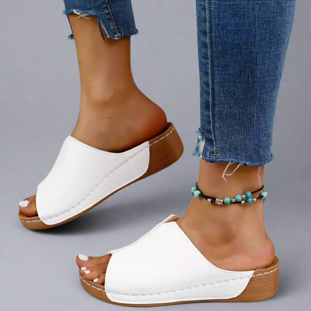 Velour Boutique | Women's Handmade Wedge Sandals Made from Premium Materials