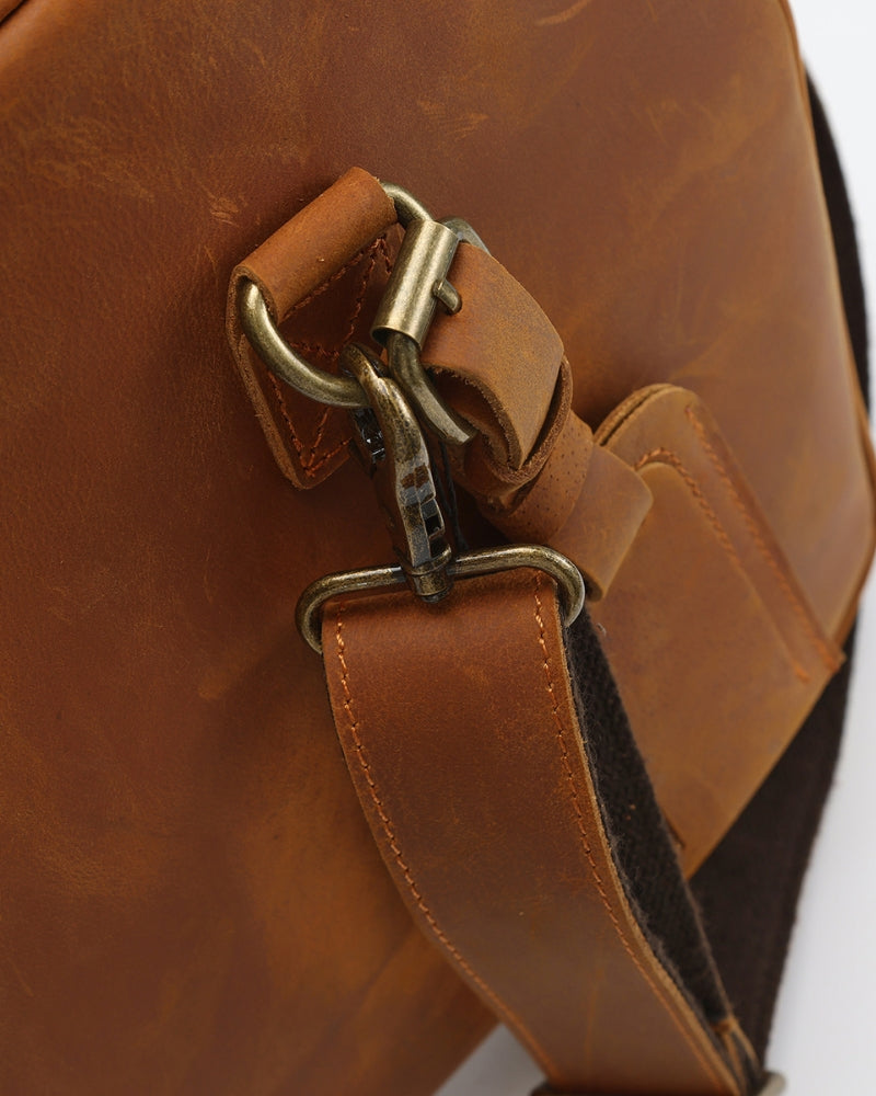 Vellemere | Montague Leather Duffle