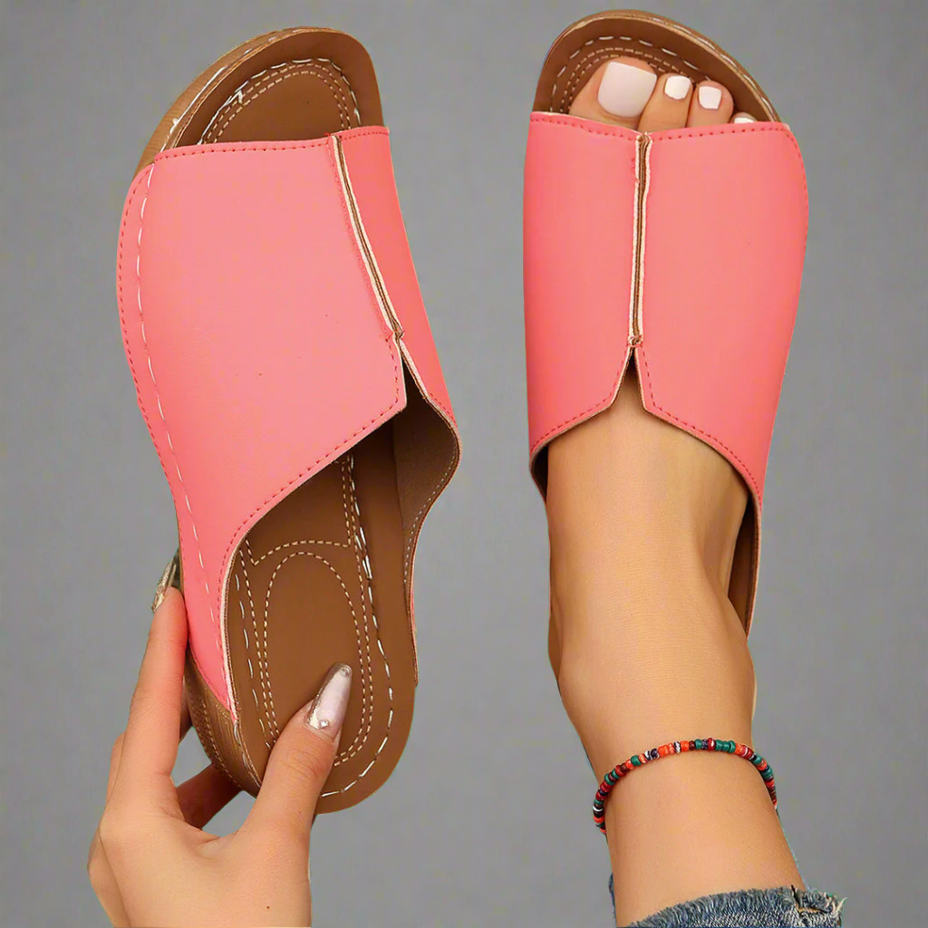 Velour Boutique | Women's Handmade Wedge Sandals Made from Premium Materials