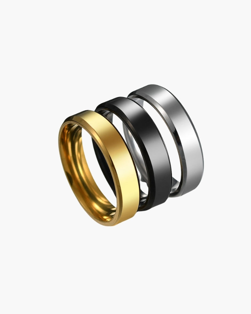 Vellemere | Men's Trinity Steel Ring