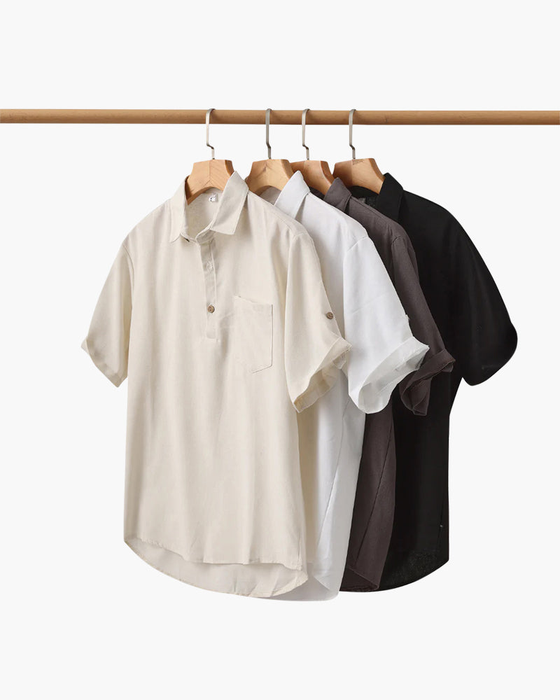 Velour Boutique | Men’s Linen Polo