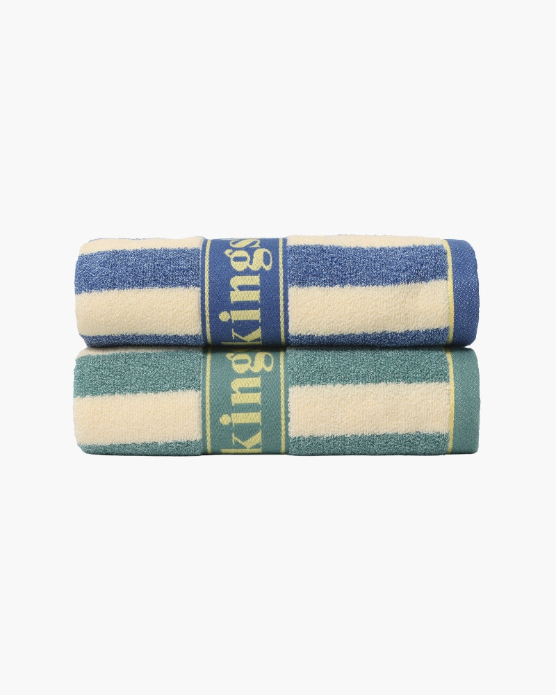 Vellemere | Men's Coastal Stripe Hand Towel