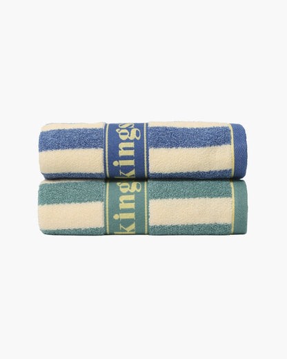 Vellemere | Men's Coastal Stripe Hand Towel