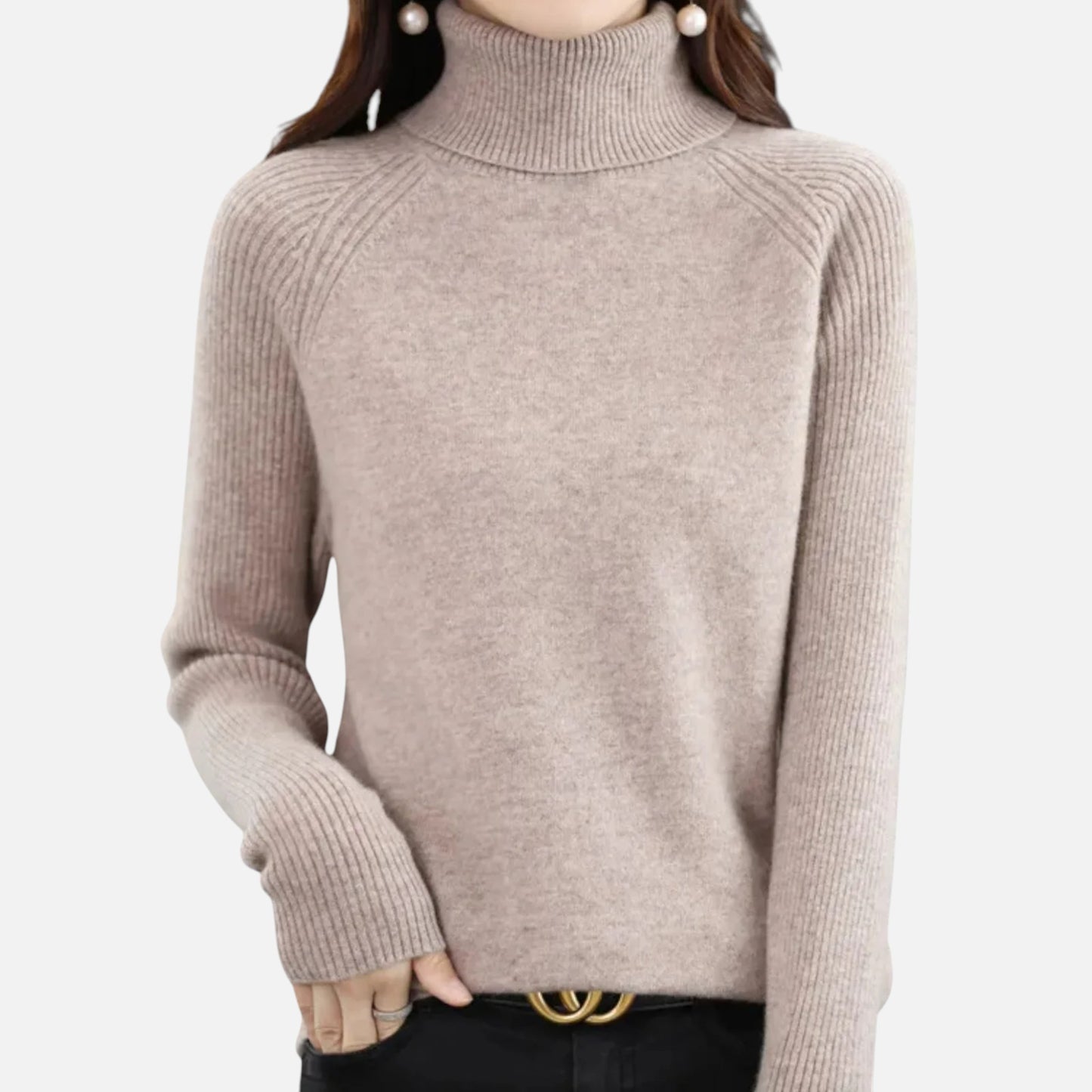 Vellemere | Women’s Heritage Knit Turtleneck