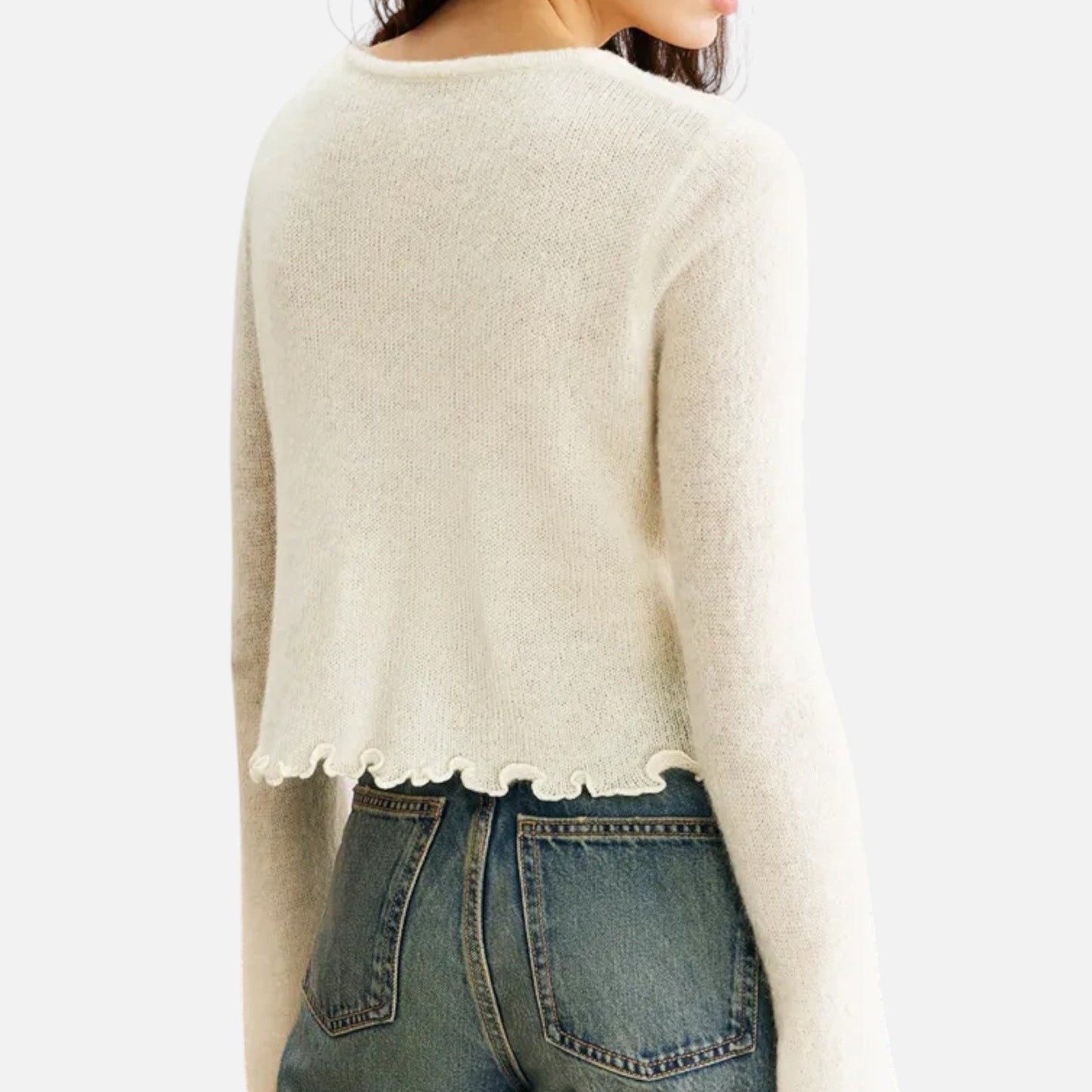 Velour Boutique | Women's Slim-Fit Floral Knit Pullover