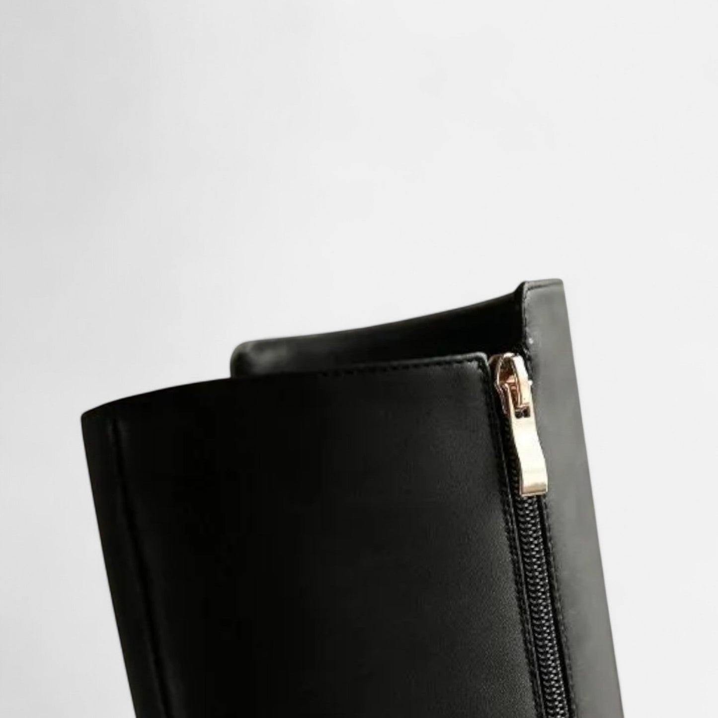 Velour Boutique | Women's Knee-High Riding Boots Vintage Buckle Elegance