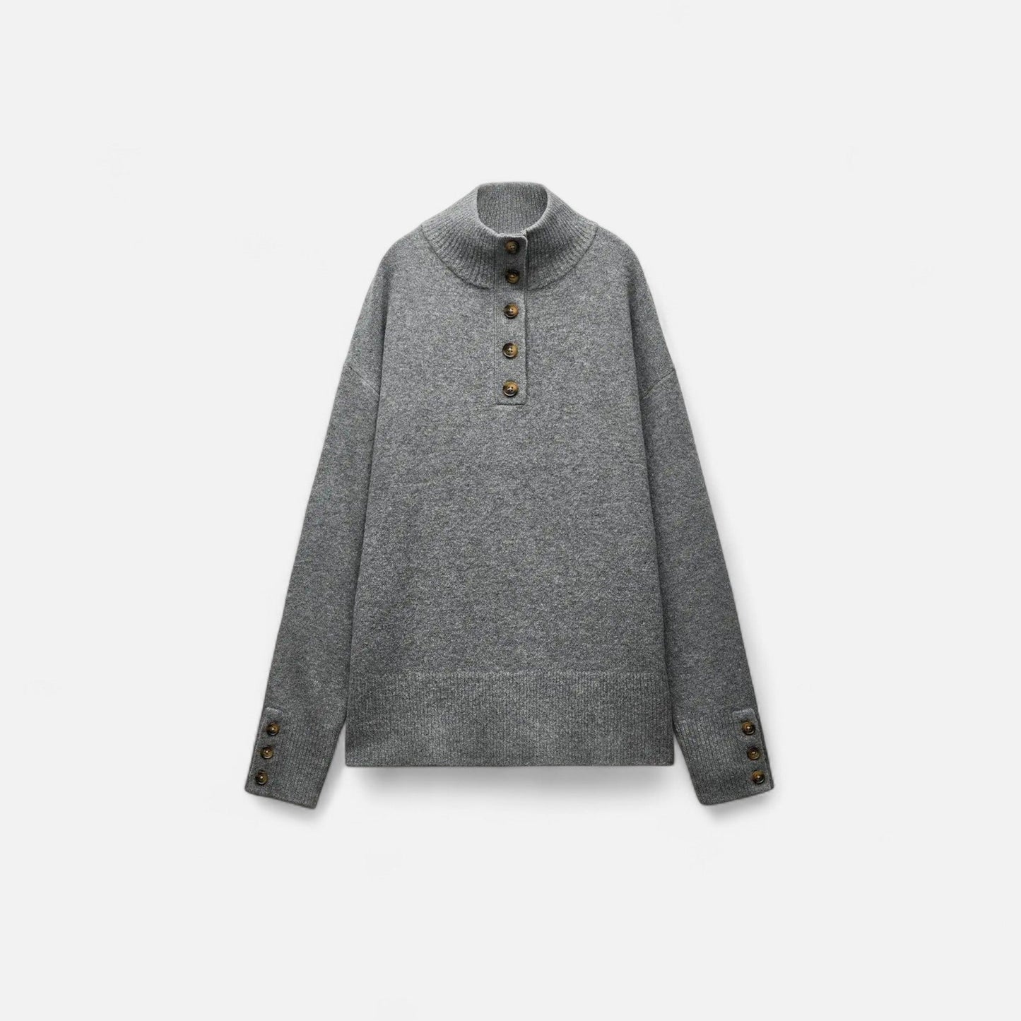 Velour Boutique | Women's Striped Turtleneck Sweater