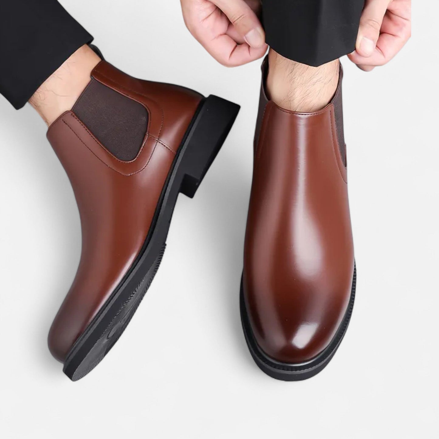 Velour Boutique | Men’s Martin Boots Fleece-Lined Winter Style