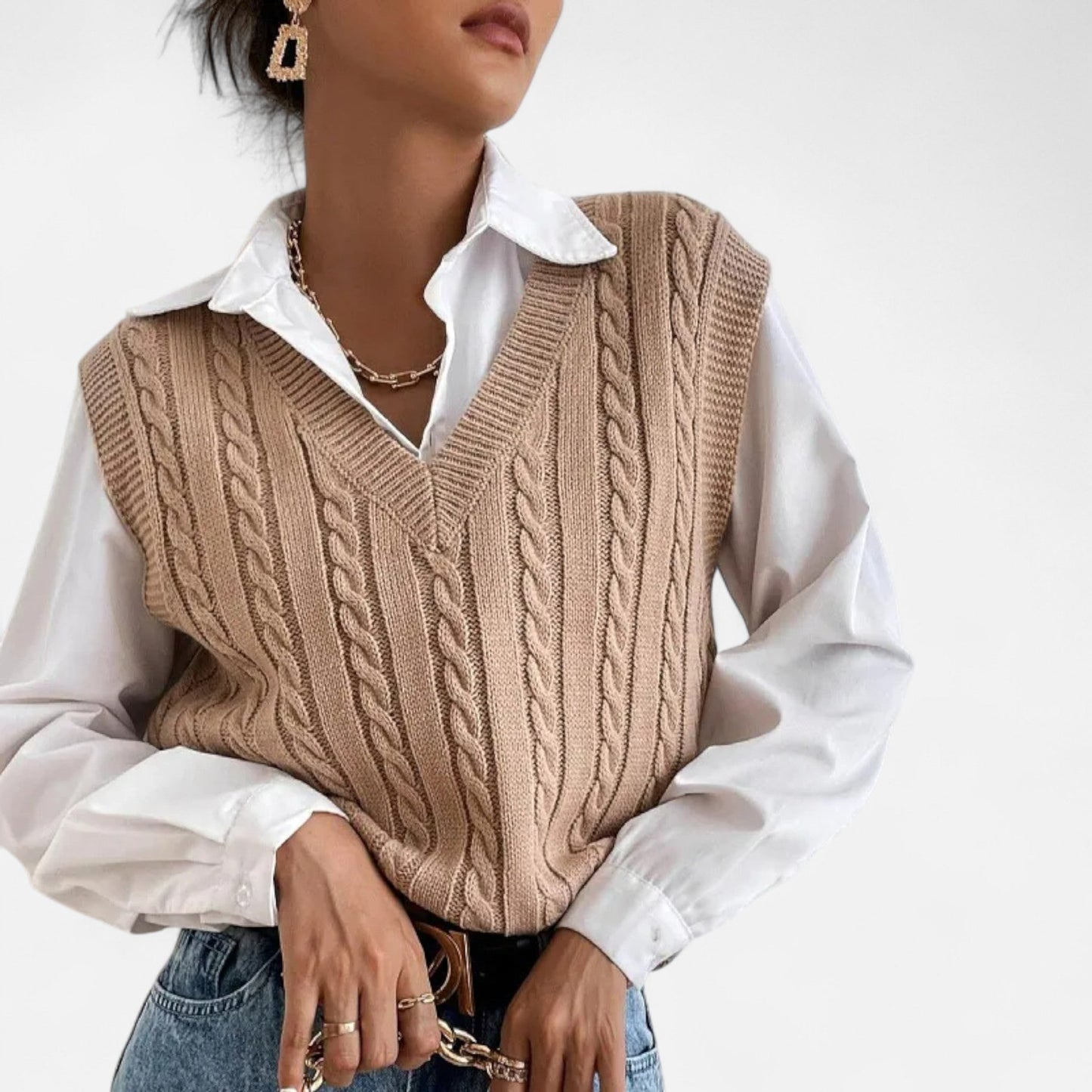 Velour Boutique | Women's Knitted Sweater Vest