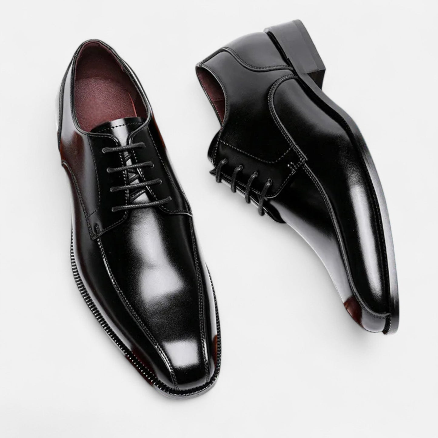 Velour Boutique | Men’s Derby Shoes Square Toe Elegance