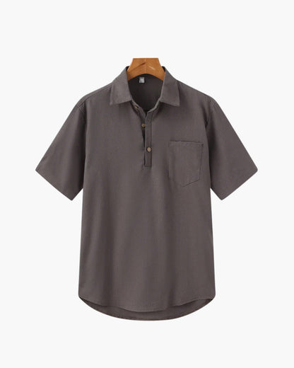 Velour Boutique | Men’s Linen Polo