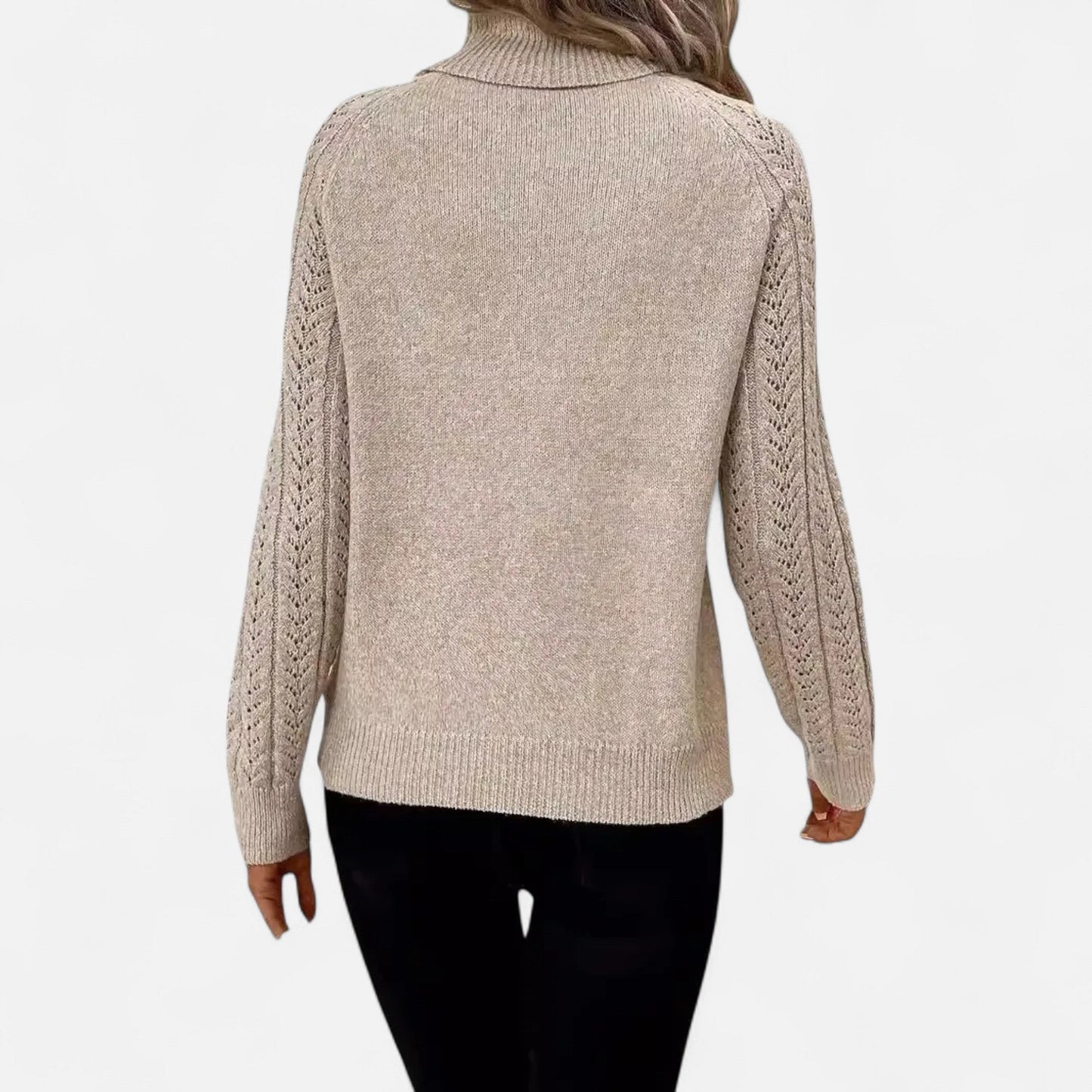 Velour Boutique | Women's Turtleneck Sweater Refined Classic