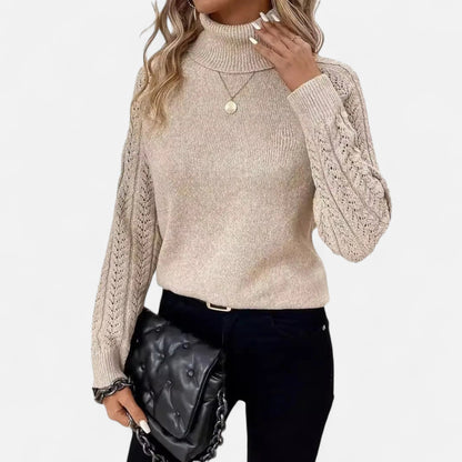Velour Boutique | Women's Turtleneck Sweater Refined Classic
