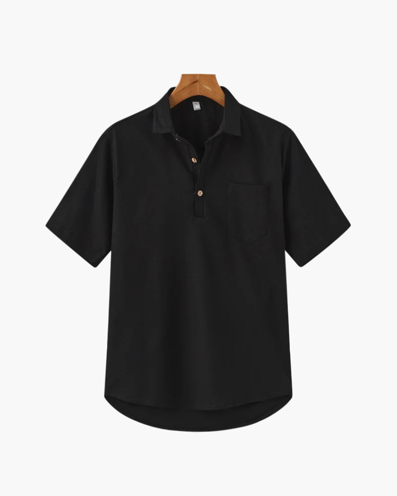 Velour Boutique | Men’s Linen Polo