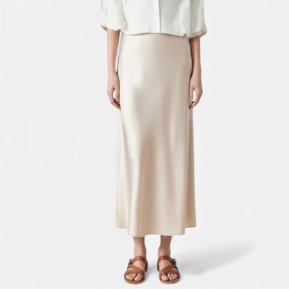 Vellemere | Women’s Heritage Silk Midi Skirt