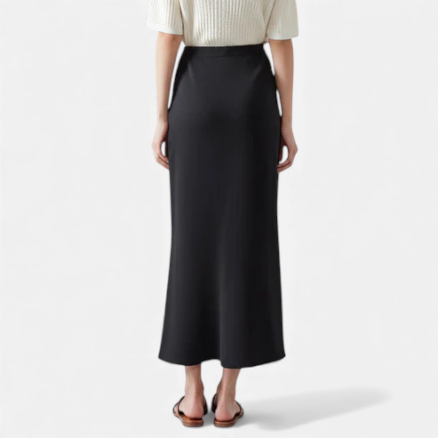 Vellemere | Women’s Heritage Silk Midi Skirt