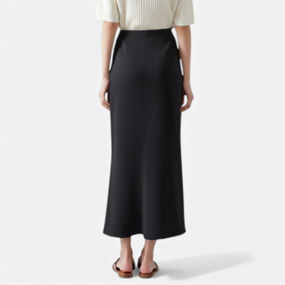 Vellemere | Women’s Heritage Silk Midi Skirt
