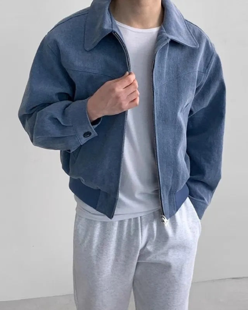 Vellemere | Men's Faux Suede Jacket