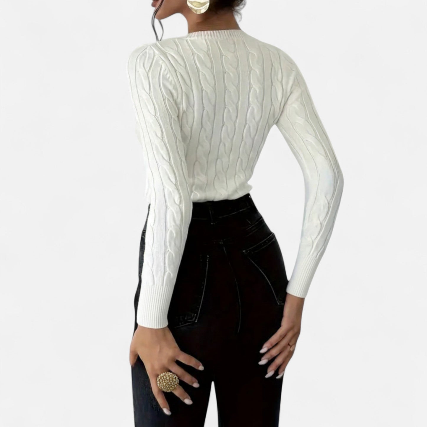 Velour Boutique | Women's Long Sleeve Sweater Timeless Style