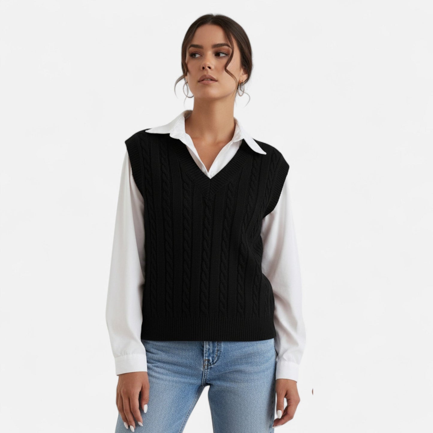 Velour Boutique | Women's Knitted Sweater Vest