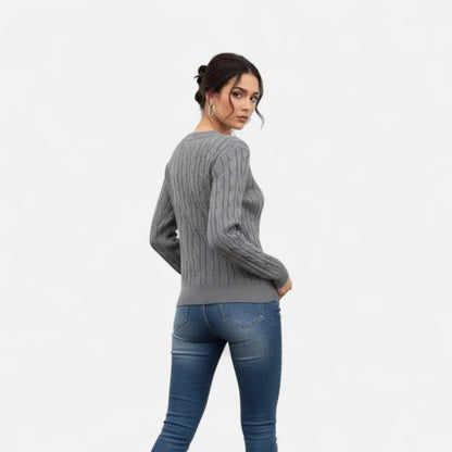 Velour Boutique | Women's Long Sleeve Sweater Timeless Style