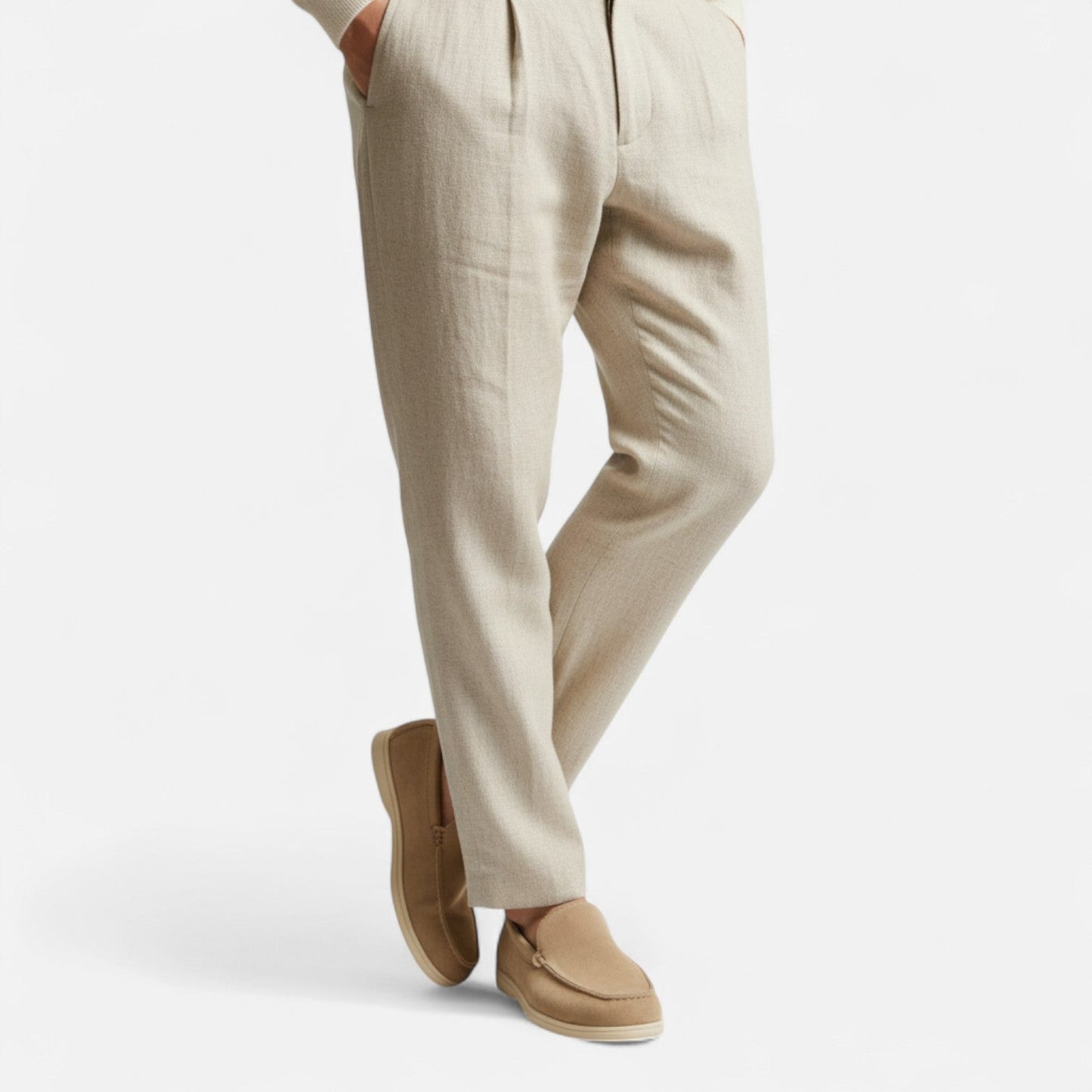 Velour Boutique | Men’s Suede Slip-On Loafers Timeless Minimalism