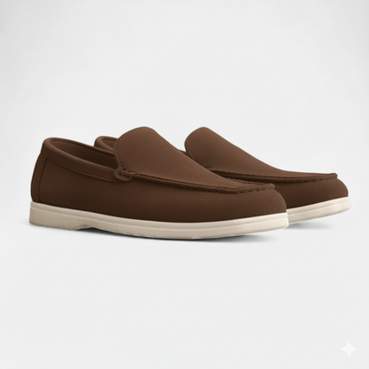 Velour Boutique | Men’s Suede Slip-On Loafers Timeless Minimalism