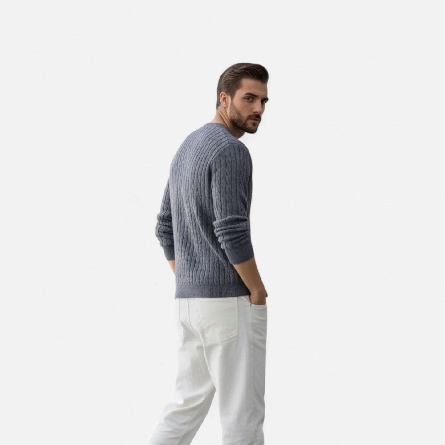 Velour Boutique | Men’s Ribbed Knit Sweater