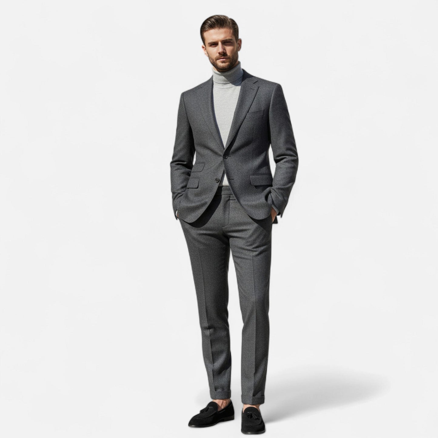 Velour Boutique | Men’s Tassel Loafers Suede Heritage