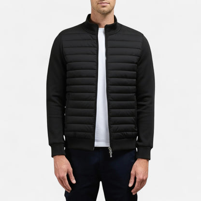 Vellemere | Men’s Lightweight Stand Collar Knitted Jacket