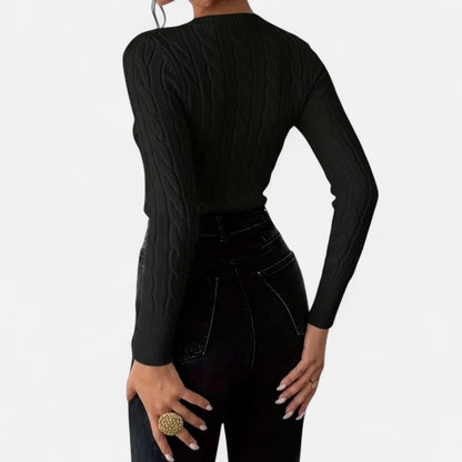 Velour Boutique | Women's Long Sleeve Sweater Timeless Style