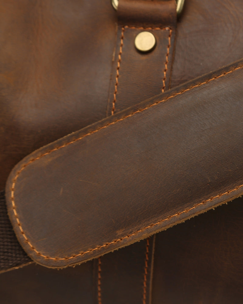 Vellemere | Montague Leather Duffle