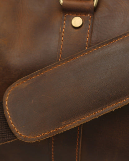 Vellemere | Montague Leather Duffle