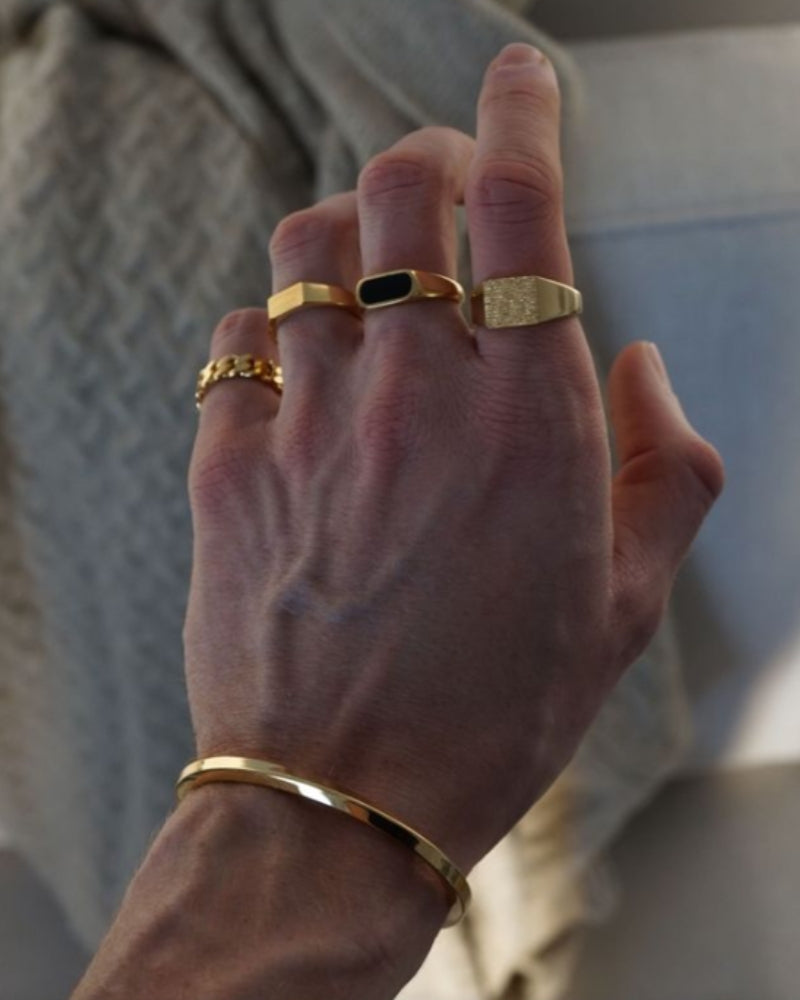 Vellemere | Men's Obsidian Band