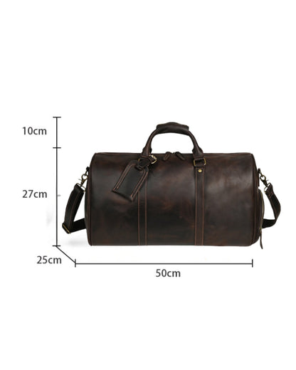 Vellemere | Montague Leather Duffle