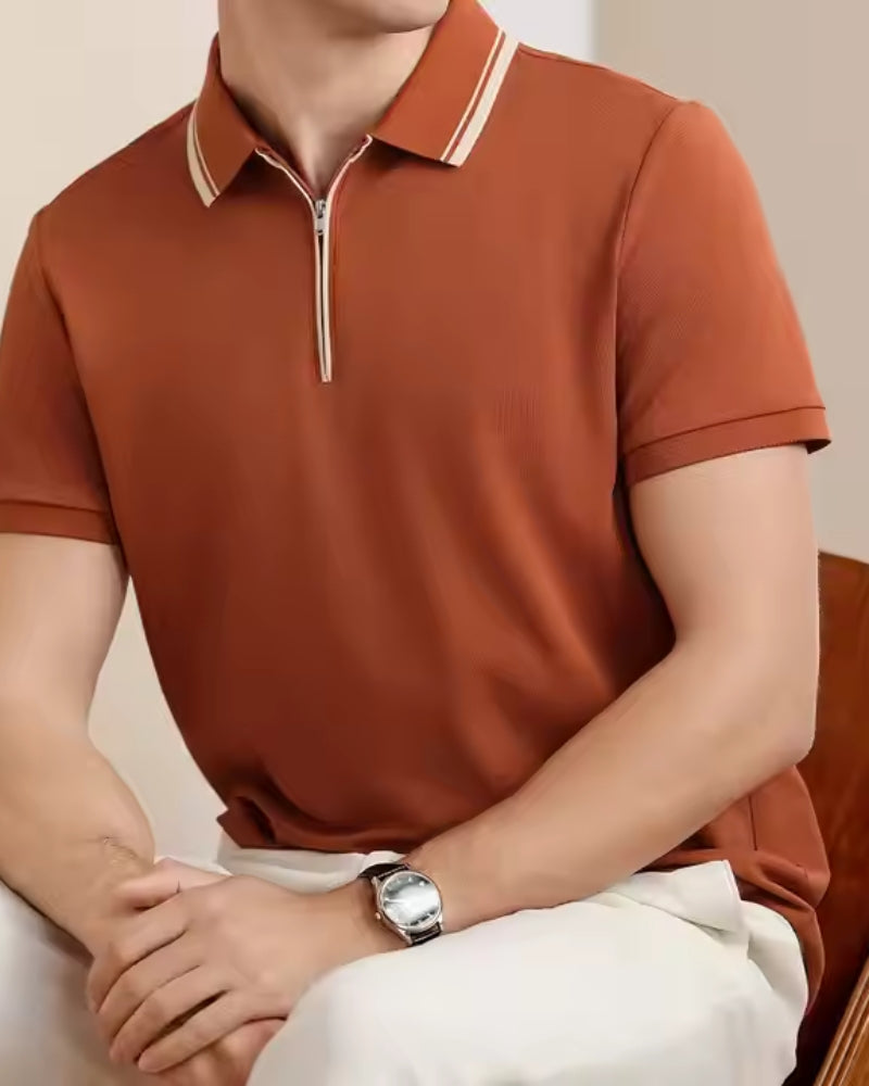 Velour Boutique | Men’s Ridgeway Zip Polo