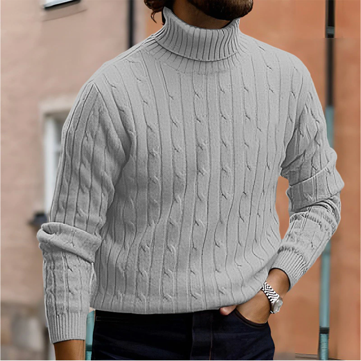 Vellemere | Men's Turtleneck Sweater