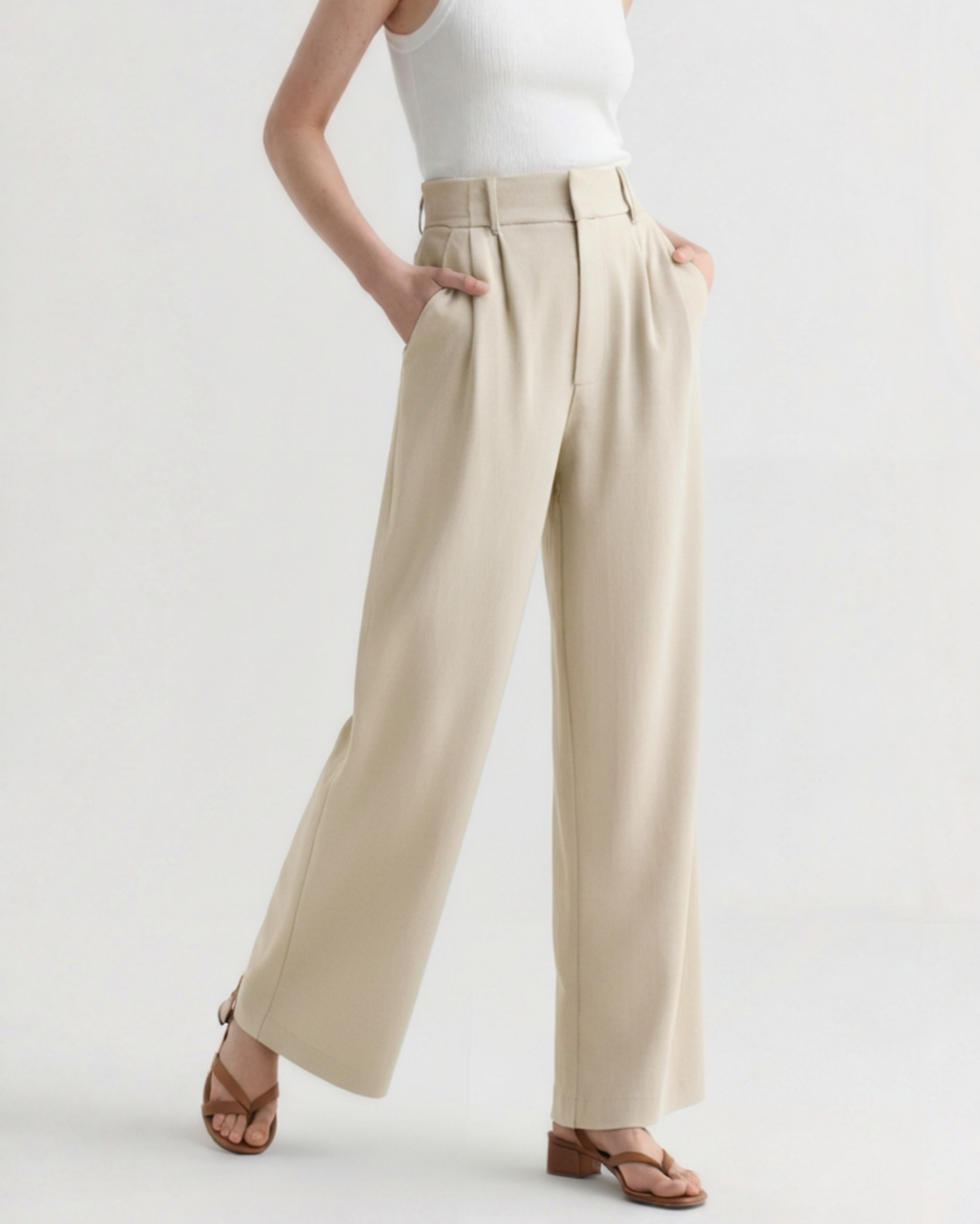 Vellemere | Women's Serena Wide-Leg Trousers