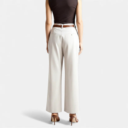 Vellemere | Women’s Riviera Linen Capri Trousers