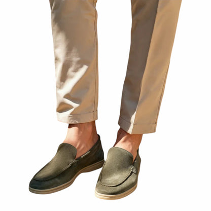 Vellemere | Men’s Heritage Suede Loafers