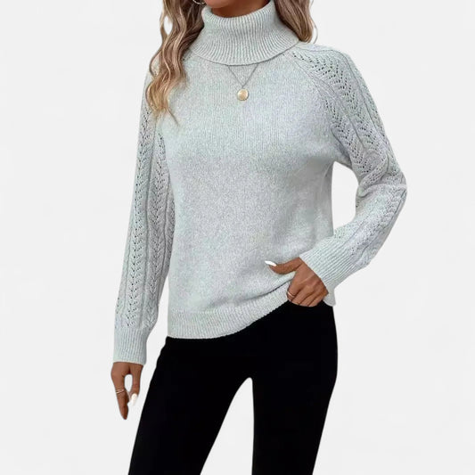Velour Boutique | Women's Turtleneck Sweater Refined Classic