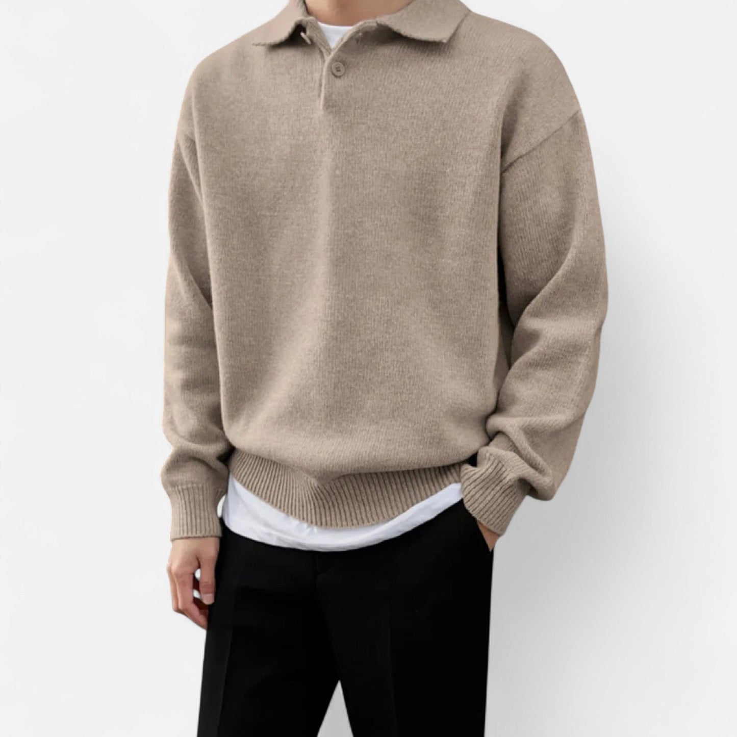 Velour Boutique | Men’s Knit Sweater Lapel Heritage