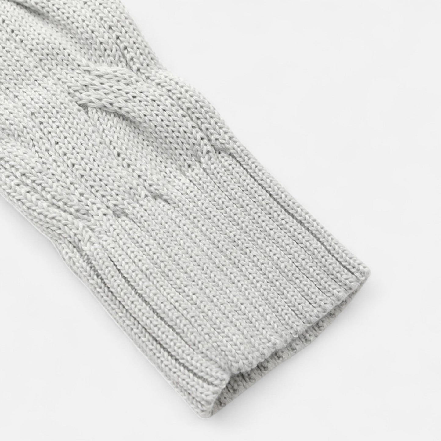 Velour Boutique | Men’s Half-Zip Knit Sweater Thick Turtleneck