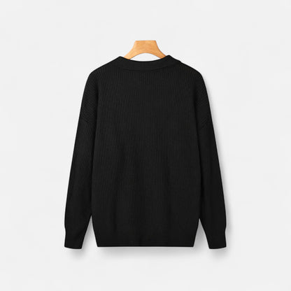 Velour Boutique | Men’s Half-Zip Sweater Mercerised Cotton