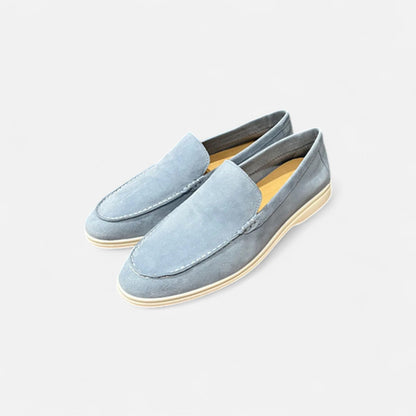 Velour Boutique | Men’s Suede Slip-On Loafers Timeless Minimalism