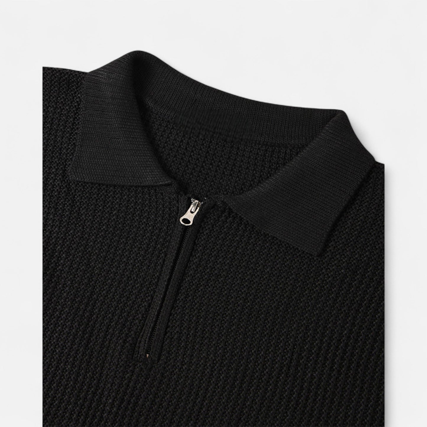 Velour Boutique | Men’s Half-Zip Sweater Mercerised Cotton